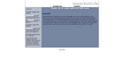 Desktop Screenshot of kuto.de